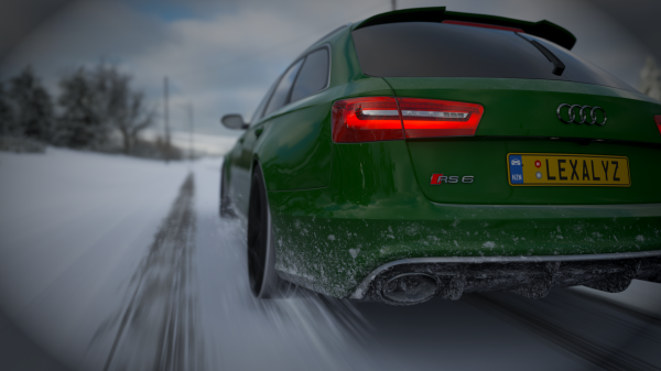 Audi,RS 6,neige,Forza Horizon 4