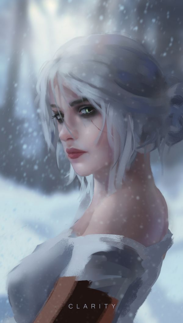 τέχνης φαντασίας, κορίτσι φαντασίας, Ciri The Witcher, Cirilla Fiona Elen Riannon, Ciri, Cirilla