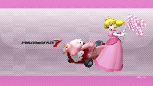 1920x1080 px,Mario Kart,Nintendo,Princesa pêssego,Mario Kart 7