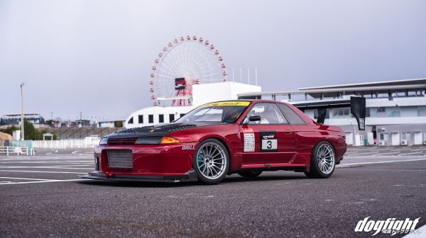 Nissan Skyline R32,mobil balap,trek balap,mobil Jepang,Jepang,mobil merah