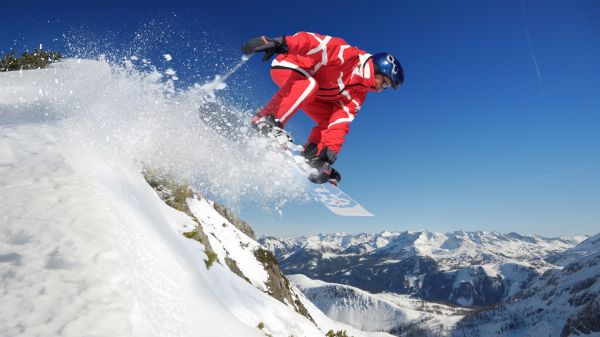 sports, snowboard, mountains, sport, winter