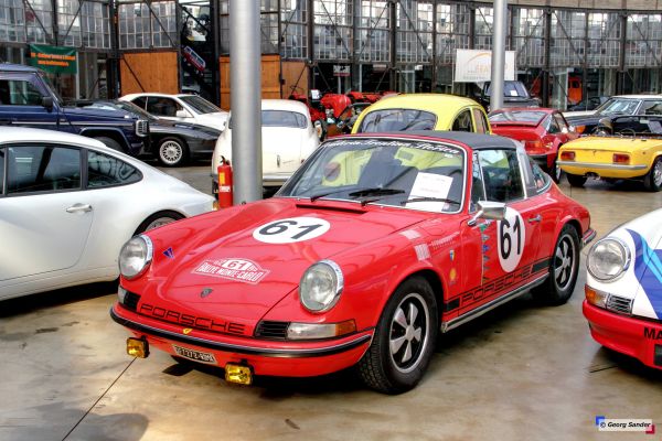 vecchio, auto, rosso, veicolo, Porsche, Porsche 911