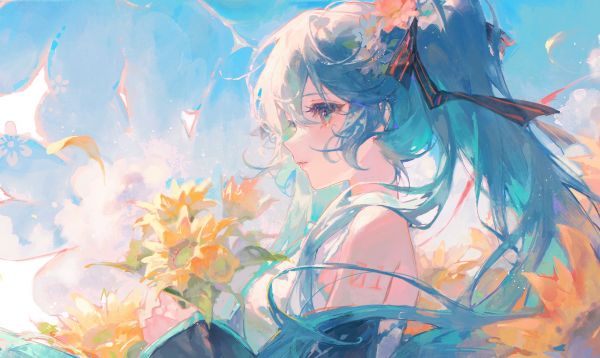 Hatsune Miku,Flores