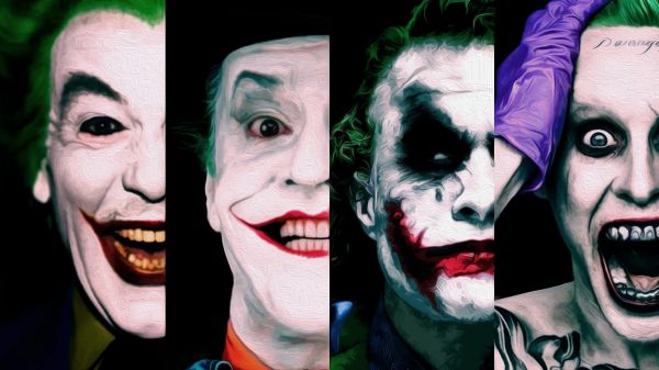 Logo Batmana,komiksy,Komiksy DC,1920x1080 pikseli,Heath Ledger,Jack Nicholson