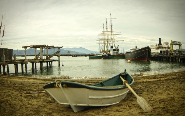 paysage,mer,ville,navire,bateau,vieux