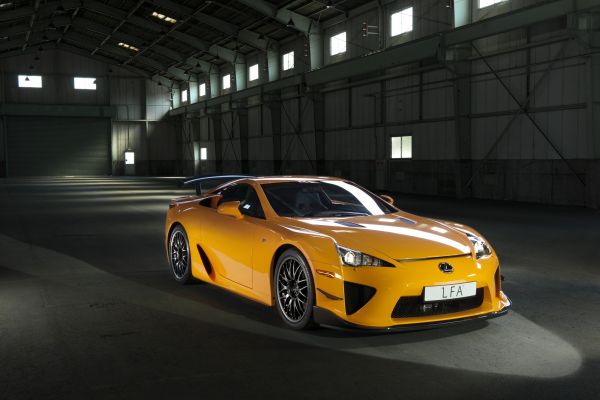 รถยนต์ญี่ปุ่น,รถสปอร์ต,รถสีส้ม,Lexus,Lexus LFA,JDM