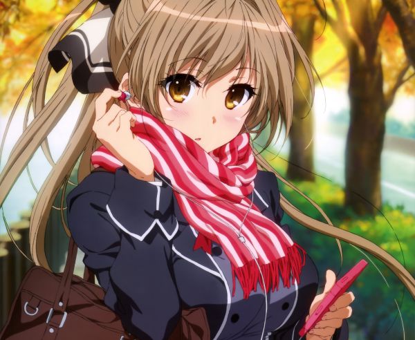 Parque Brillante Amagi,Sento Isuzu,colegiala,auriculares,Cables