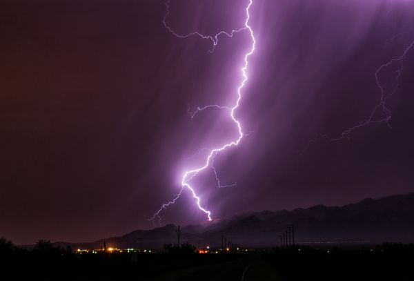 paisaje,blanco,noche,cielo,relámpago,montañas