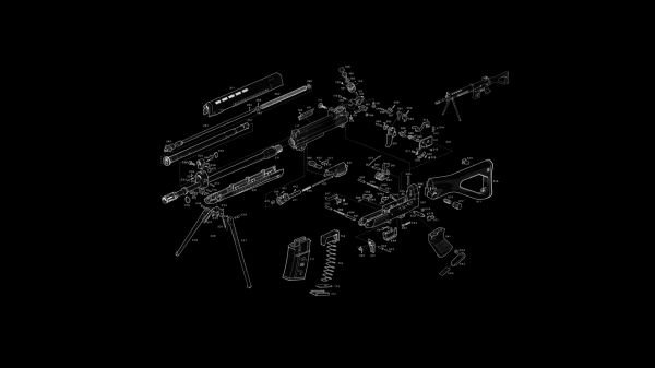 ábra,pisztoly,monokróm,szöveg,Robbantott ábra diagramja,SIG SG 550