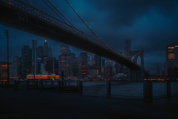 La ville de New York,ville,bâtiment,Gratte-ciel,lumières,nuit