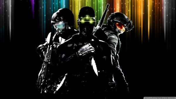 Computerspellen,Tom Clancy's Ghost Recon,Tom Clancy's,Tom Clancy's Rainbow Six,Tom Clancy's Splinter Cell,duisternis