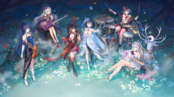 Honkai Impact,Tác phẩm nghệ thuật,Honkai Impact 3rd,Criin,Kiana Kaslana,Raiden Mei