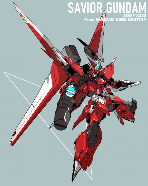 anime,mechs,Saviour Gundam,Mobile Suit Gundam SEED Takdir,Super Robot Taisen,karya seni