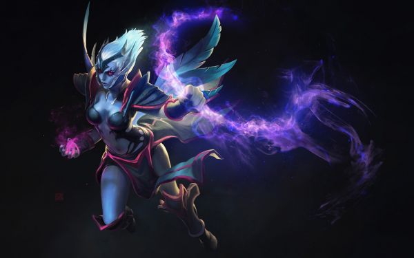 Dota 2,Tinh thần báo thù,bóng tối,Ảnh chụp màn hình,Hình nền máy tính,sấm sét