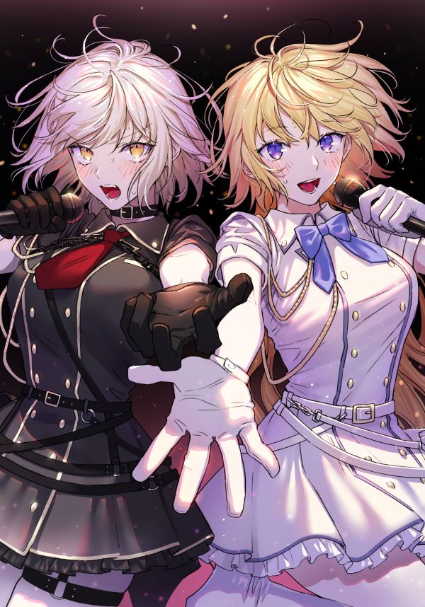 anime, anime lányok, sors sorozat, Sors Grand rendelés, sors Apokrif, Jeanne Alter Fate Grand Order