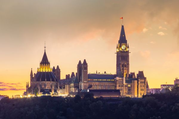 オンタリオ,カナダ,オタワ,Canadian Parliament Buildings,建物