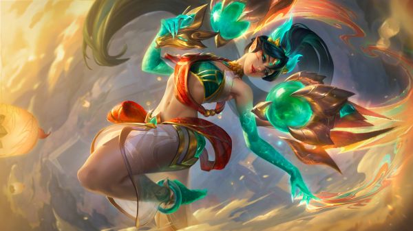 League of Legends,digitaalinen taide,Riot Games,GZG,4k,Videopelit