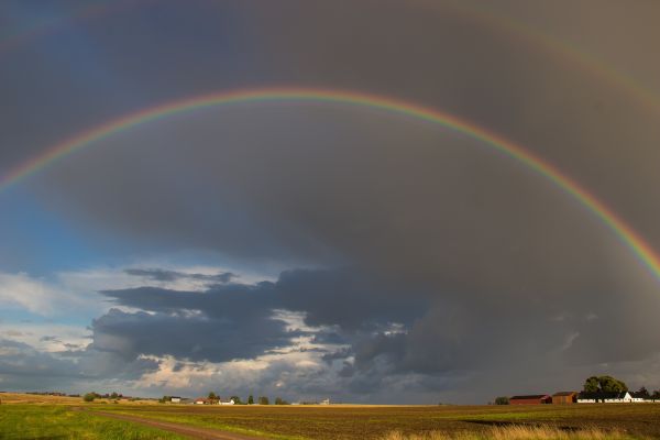 paisaje, cielo, atmósfera, nube, Aurora, clima