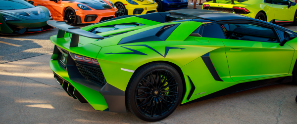 coche,coche deportivo,Lamborghini Aventador SV,Lamborghini,vehículo,vista trasera