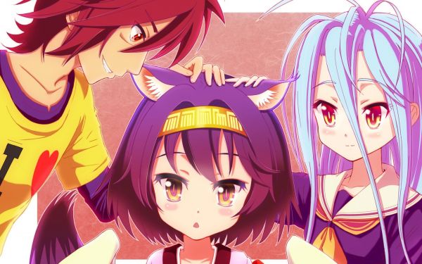 illustration, Anime, Filles anime, ouvrages d'art, Sora No Game No Life, dessin animé