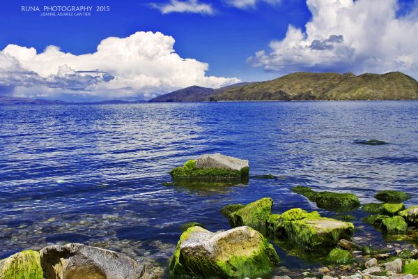 pemandangan,laut,teluk,danau,air,batu