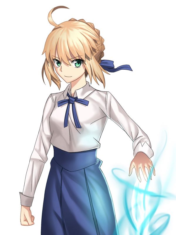 anime, anime dívky, osud Series, Fate Stay Night, Osud Velký řád, Artoria Pendragon