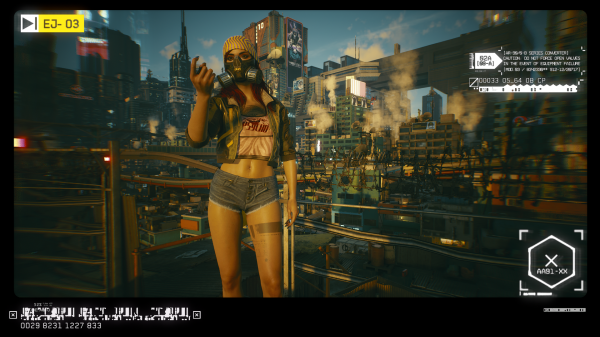 Cyberpunk 2077,Female Vee,Female V,tatovering,maske