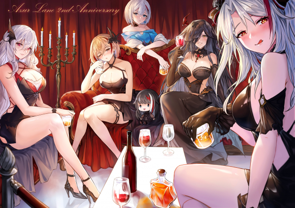 animemeisjes,Azur Lane,Iron Blood,Duits,Prinz Eugen Azur Lane,Graf Zeppelin Azur Lane