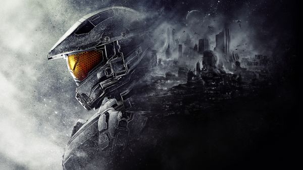 halo 5,Master Chief,hitam,satu warna,kendaraan,343 Industries