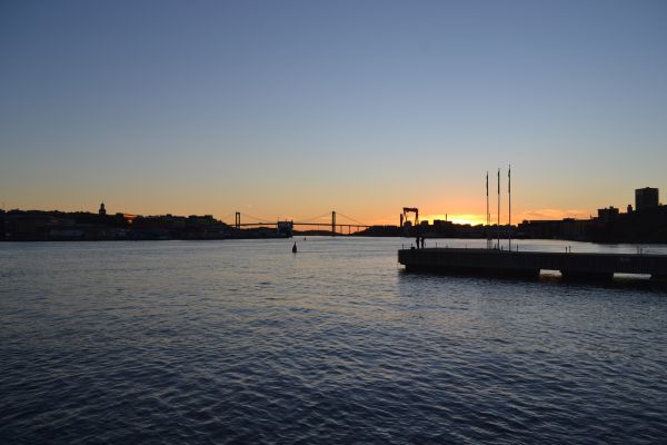 city,sunset,water,goteborg,gothenburg