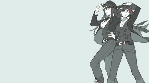 1920x1080 px,anime,anime girls,Kill la Kill,Kiryuin Satsuki,long hair