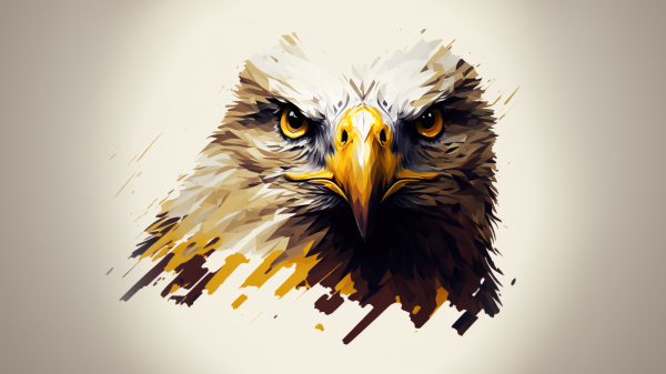 Adler,Tiere,ai art,Minimalismus,Einfacher hintergrund