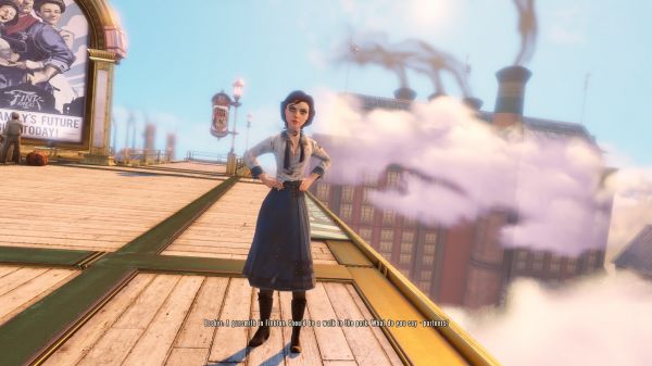 Anime,BioShock,Elizabeth BioShock,BioShock Infinite,Bildschirmfoto