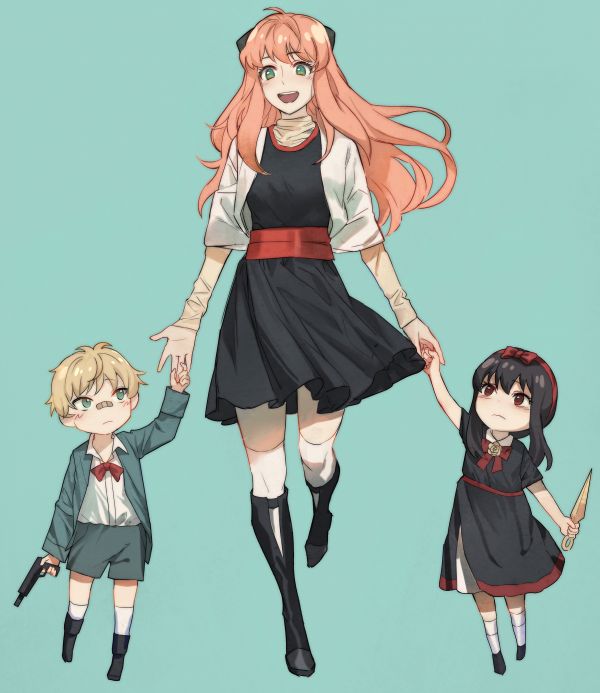 Meninas anime,Yor Forger,Spy x Family,Anime,Anya Forger,Loid Forger