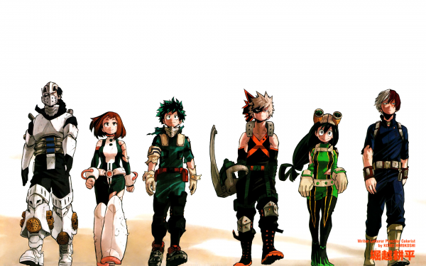 Boku geen Hero Academia,Midoriya Izuku,Bakug Katsuki,Uraraka Ochako,Todoroki Sh to,Iida Ten ya