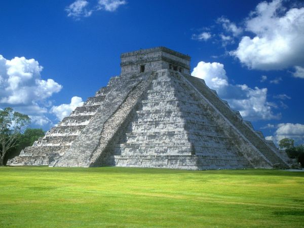 construção, pirâmide, ruínas, Civilização maia, monumento, Chichen Itza