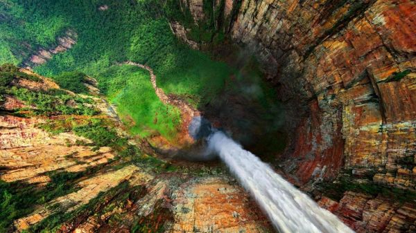 paysage,1920x1080 px,canyon,forêt,Mont Roraima,la nature