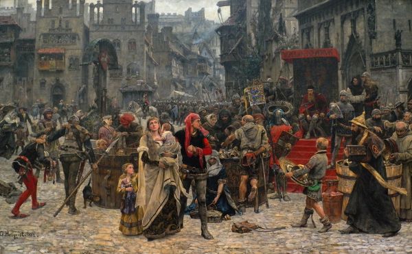 La peinture,gens,soldat,histoire,le moyen Âge,La personne