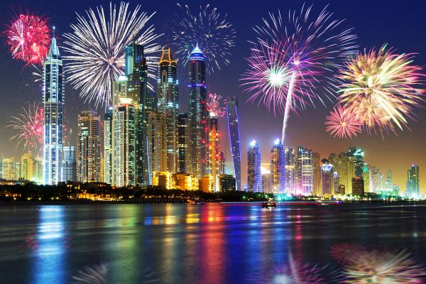 cities,4500x3000 px,Christmas,Dubai,Emirates,fireworks