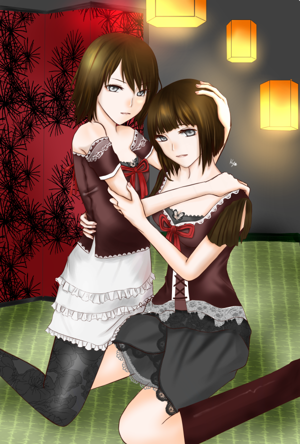 anime,anime games,animemeisjes,Fatal Frame,Project Zero II Crimson Butterfly,Amakura Mayu