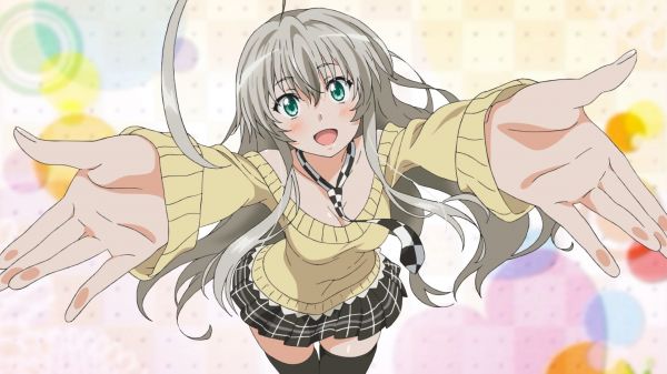 ilustrare,anime,fete anime,desen animat,Haiyore Nyaruko san,Nyaruko