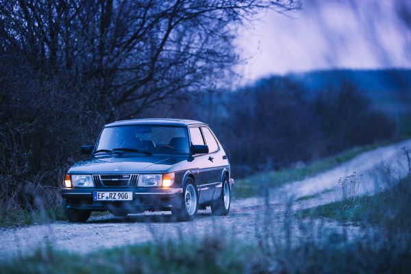 auto, zonlicht, landschap, natuur, reflectie, hemel