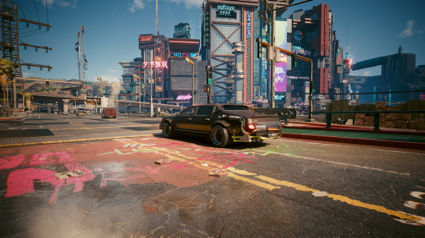 Cyberpunk 2077,ไอน้ำ