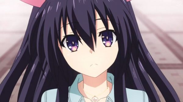 Yatogami Tohka,cabelo longo,cabelo roxo,Data de um show,Anime,Meninas anime