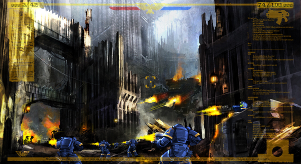 Science fiction,Warhammer 40 000,Warhammer,space Marines,macht armor,meelbuil