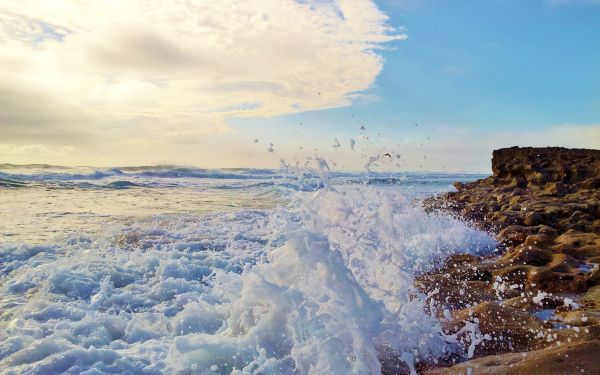 landskap,hav,vatten,sten,natur,strand