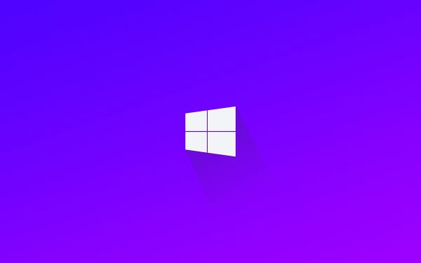 minimalisme,logo,Windows 10,windows 11,enkel bakgrunn,gradient