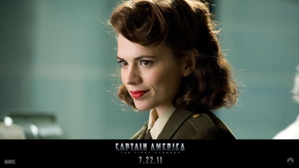 filmy,Kapitán Amerika,Captain America The First Avenger,Hayley Atwell,Peggy Carter,ženy