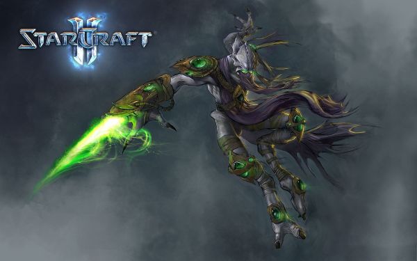 videogames,StarCraft,Zeratul,Templário escuro,Starcraft II,Captura de tela