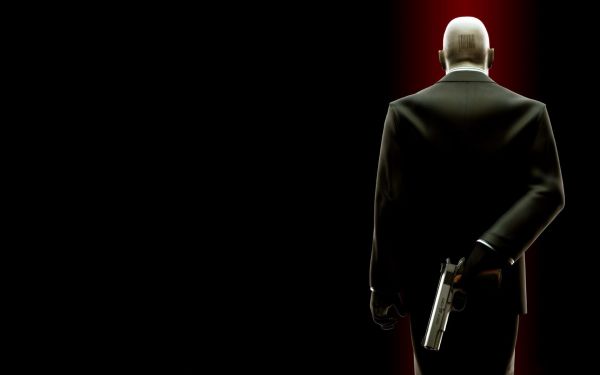 darkness,Sense,pistol,Hitman,barcode,Agent 47